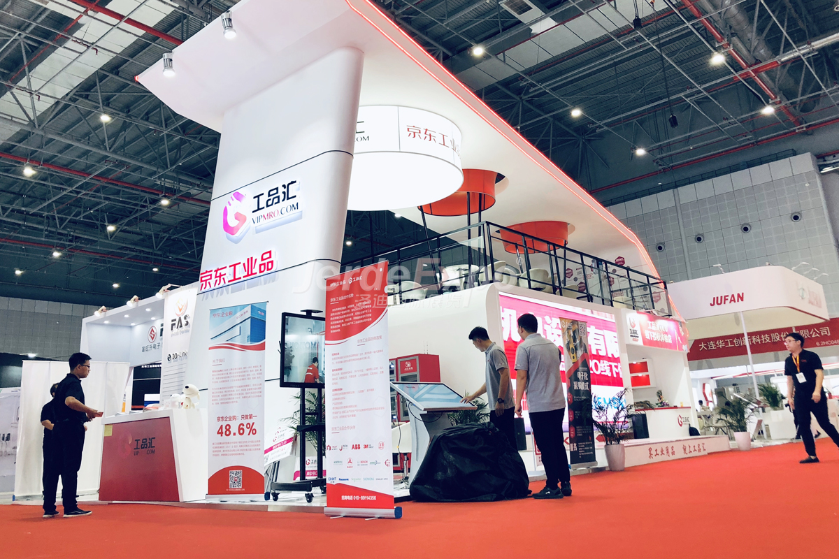 展覽設計搭建現場圖