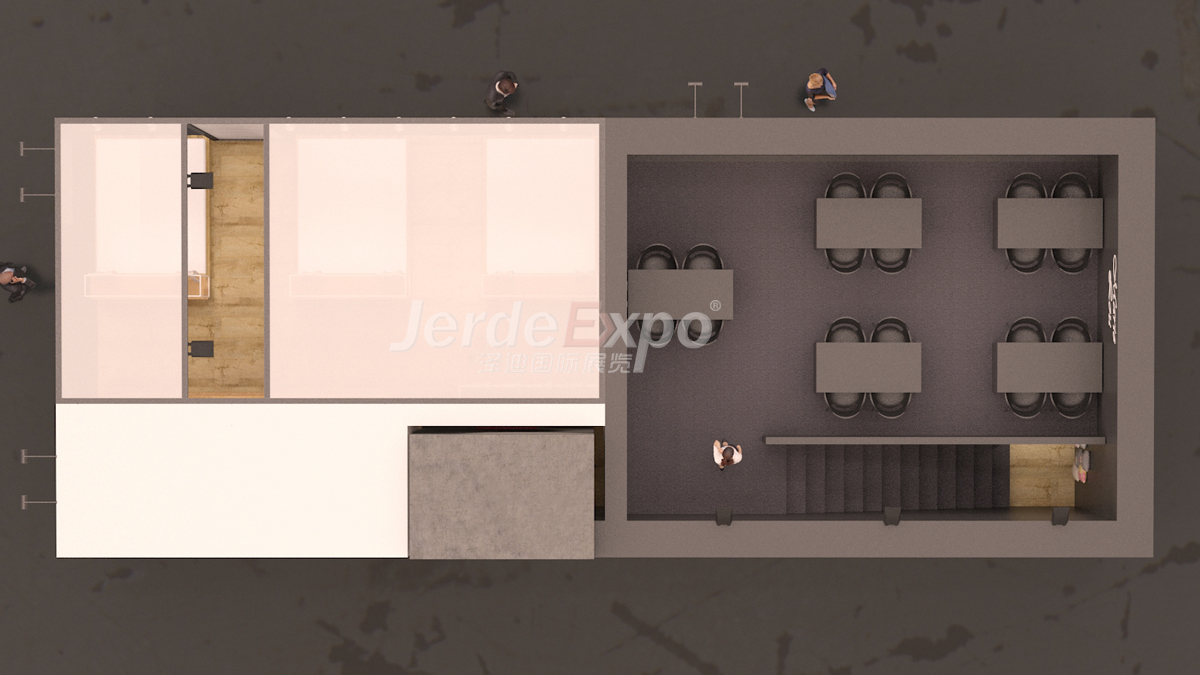 國外展廳設計平面圖