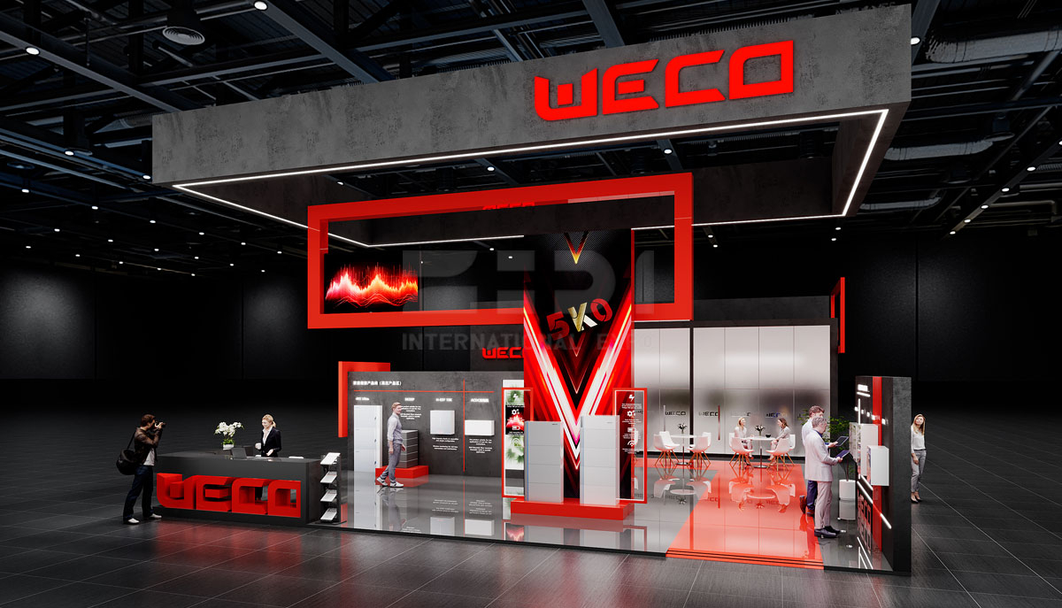 儲能展位設(shè)計效果圖