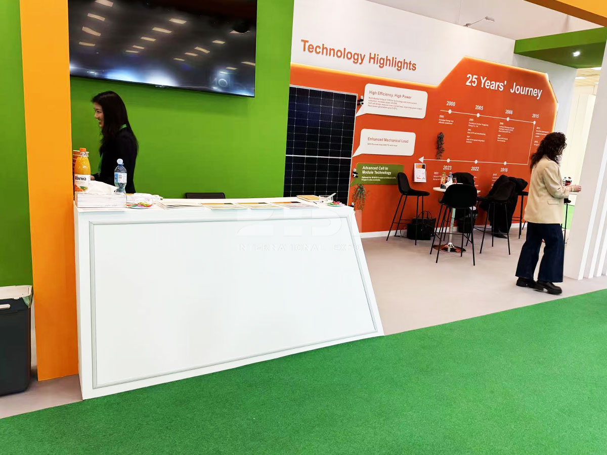27㎡南非光伏能源展位布置
